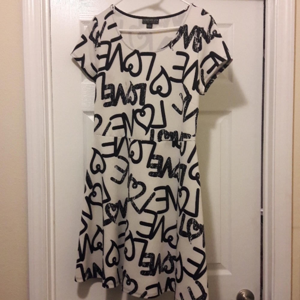 Forever 21 Flare Mini Dress